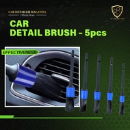 【CP CAR Detailer】 5 pcs Details Wash Brush Car Wash brush Car interior details brush