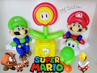 Mario氣球公仔 瑪利歐兄弟 @ELF.Balloon 扭氣球 小朋友 幼稚園 生日 男朋友 女朋友 禮物 派對 Party