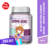 [JH NUTRITION] Gummy Bears 3 Flavours (Healthy Gummies for kids) - immune, appetite booster
