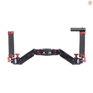 DF DIGITALFOTO ARES Z Axis Gimbal Spring Dual Handle Flexiable Damping Detachable Dual Grip Gimbal Handle for Zhiyun Crane 2 DJI Ronin S FeiyuTech AK2000/4000 M  G&amp;M-2.20