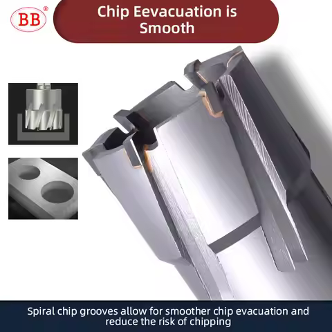 BB TCT Hole Saw Metal Drilling 35mm 50mm Deep Length Hollow Drill
