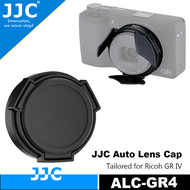 JJC ABS Auto Lens Cap For Ricoh GR IV GR4 CameraNo VignettingOpen and Close AutomaticallyDurable and