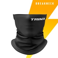 Trinx Bicycle Tube Mask Half Face Black BREAKNECK