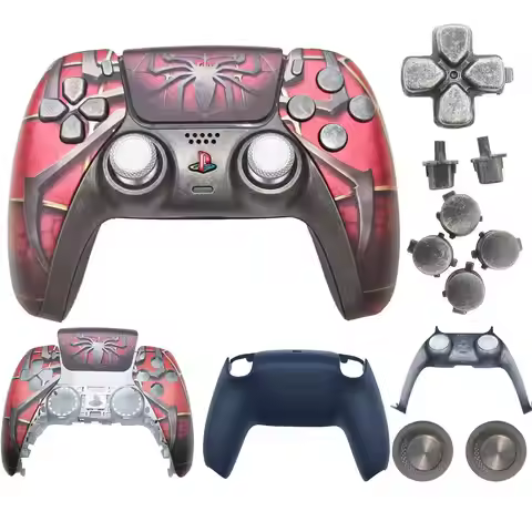 Full Replacement Cover Controller Shell Case for PS5 PlayStation 5 Controller Cover Housing Shell Re