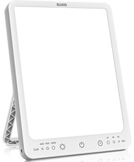 Light Therapy Lamp - 10000 Lux Therapy Light, 3 Timing & Mode Happy Lamp, Touch Control Daylight Lam