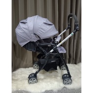 Aprica Baby Stroller Luxuna Bitte Gray