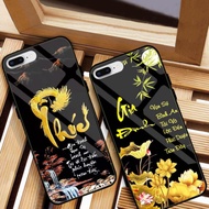 IPHONE 7, 8, 7 PLUS, 8 PLUS Case with Shiny Tempered Glass Back
