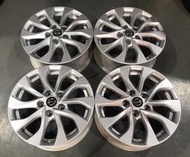 【中清中古物流區】NISSAN 原廠 SENTRA 16 吋 鋁圈 5X114.3 6.5J ET55 銀