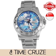 [Time Cruze] Seiko 5 Sports SRP223  Automatic Camouflage Dial Stainless Steel Men Watch SRP223K1 SRP223K