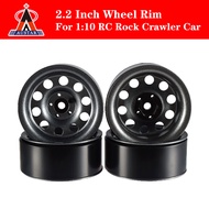 AUSTAR 1/10 RC Rock Crawler Car 2.2 Inch Metal Wheel Rim Beadlock Wheel Hub