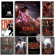 Elvis  Movie Poster  Austin Butler as Elvis Presley Canvas Wall Art for Music Lovers Home  Room Deco