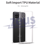 Softcase Bening Samsung A12 - A125F Premium Transparan Soft Case