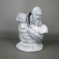 [High Quality] God of War 4 God of War 4 God of War 4 God of War 1/3 Bust Statue Imitation Bronze Or