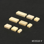 50pcs/lot KF2510 KF2510 2/3/4/5/6/7/8/9/10/11/12 Y 2510 2.54 mm Male Connector Right Angle Pin Heade
