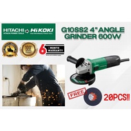 HITACHI HIKOKI G10SS2 4" ANGLE GRINDER 600W combo set