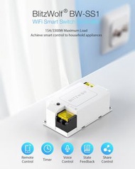 New BlitzWolf BW-SS1 Smart Home 3300W 15A Basic DIY WIFI Switch APP Control Timer Module Electrical Sockets Work with Google Home