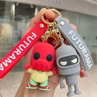 Bandai | Futurama Philip J. Fry Keychian Anime John Zoidberg Accessories Key Chain Car Keyring for B
