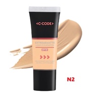 C.CODE Extremematte Liquid Foundation W1 W2 W3 W4 N1 N2 N3 N4 C2 C3--20ml