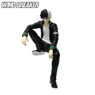 Wind Breaker Haruka Sakura Sitting Version Noodle Stopper 15cm Action Figure Decoration