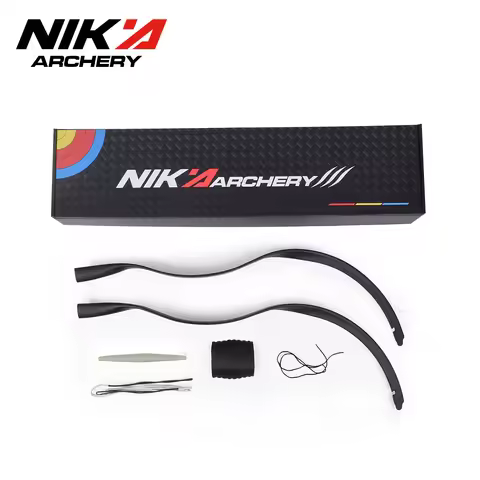 Nika Meng Yuan ET-4C 48 Inch Traditional Recurve Bows 14-50 LBS Crab Bow Carbon Traditional Bow