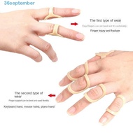 SEPTEMBER Oval Finger Splint, Finger Cuff Waterproof Finger Splint Support, Finger Support Protector Ring Sleeve Skin Oval Finger Joint Stabilizer Ache Cure