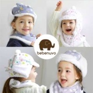 韓國製Bebenuvo 帽仔 頸巾 手襪套裝