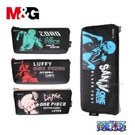 one piece Pencil Case Canvas M&G Brand Model QPB932AD Size 9x22.5 Cm.one Pattern 4 Styles (4 Colors)