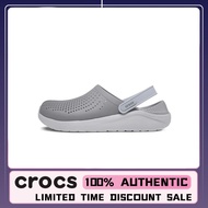 SPORTS SANDALS Crocs LiteRide " Gray " 100% AUTHENTIC 204592 - 06J LIMITED TIME DISCOUNT SALE