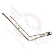 Stainless steel flagpole mounted on all types of motorbikes GZ125 GZ125HS GZ150 GZ150A...
