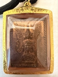 泰國佛牌 2530 第一期郵票澤度金 紅銅原皮