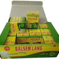 Balsem Lang Eagle Balm – Aromatic Soothing Balm (Box of 12 pcs, Original Cap Lang)