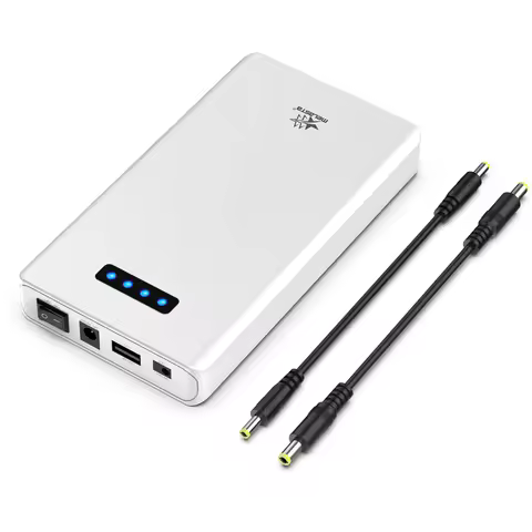 melasta 24V 3350mAh Battery Pack with 24V 9V DC 5V USB Output, Rechargeable Lithium Ion Battery for 
