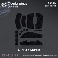 Xraypad Cicada Wings Geom เทปพันด้ามจับบางพิเศษไม่เมาส์กันลื่นสำหรับ Logitech G Pro X Superlight GPX