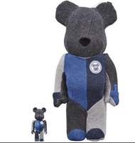 Medicom bearbrick loopwheeler 400%