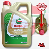 Castrol Edge 10W60 10W-60 ACEA A3/B4 API SN/CF Engine Oil (4L) - Fully Synthetic