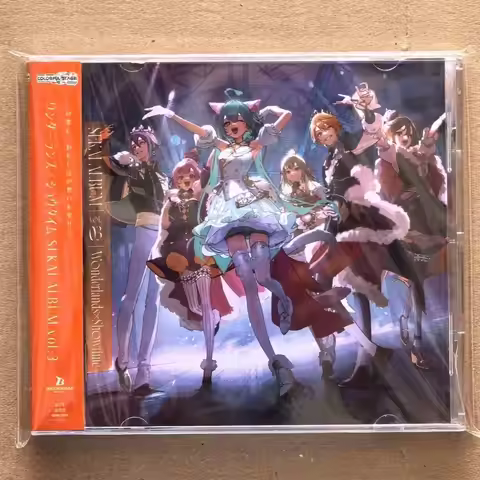 Project SEKAI COLORFUL STAGE feat Hatsune Miku Wonderlands×Showtime Music CD SEKAI ALBUM Music Recor