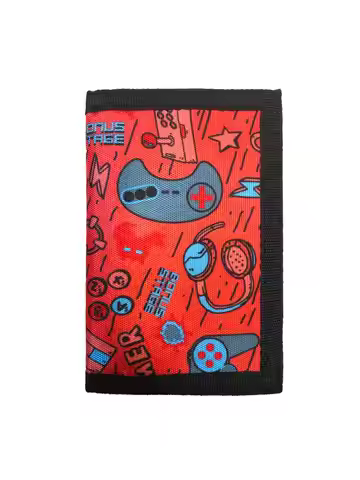 Kids Wallet for Boys, RFID Trifold Canvas Outdoor Sports Wallet for Kids,Kids Festivals gifts,Birthd