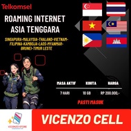 Paket Kuota Internet Roaming Asia Tengara Telkomsel