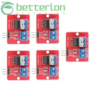 BETTER-LONTIME 5Pcs MOSFET Driver, 3.3V/5V IRF520 Driver, Output Driving PWM Output Output 0‑24V PWM