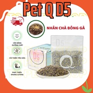thức ăn hạt Macaron PetQ D10 và D5 + topping thịt sấy dành cho mèo -T3 PETS SHOP