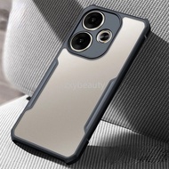 Vỏ cho Redmi 13 4g 13C 5g 2024 trường hợp Acrylic trong suốt bìa cho redmi13 redmi13c kiểu áo giáp c