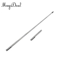 MagiDeal Stainless Size Pointer with Pointer Extendable Classroom Whiteboard Pointer