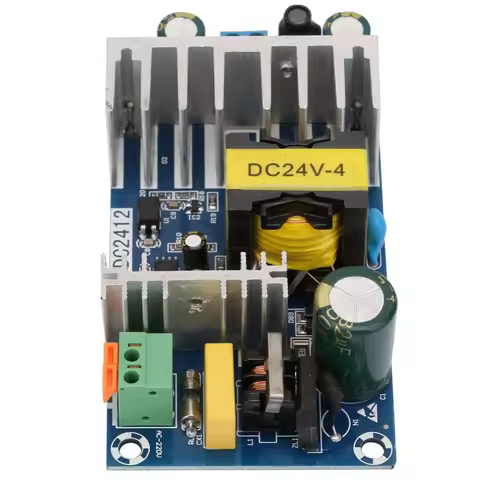 100W Power Supply Module AC 85-265V Step-Down AC To DC Power Supply Module Industrial Grad DC24V 4-6