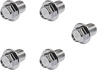 MOTOMASTER Straight Screw Plug for Motorcycle Compatible with Honda C 125 A/CBR 250 R/NX 650/ XR 250