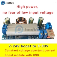 80W 4A DC-DC Step Up Boost Converter 2-24V to 3-30V CC CV Power Supply Module Adjustable Voltage Reg
