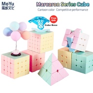 Macarons 2x2 3x3 4x4 5x5 Pyramid Rubiks Magic Cube Speed Cube Rubik's Cube Adhesive Neo Professional