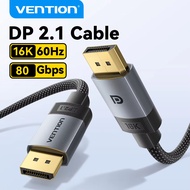 Vention 16K Displayport Cable DP 2.1 8K240Hz 80Gbps Video Audio Cable  DP Cable Display Port