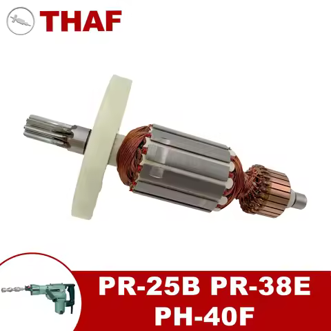 AC 220V 240V PR-25B PR-38E PH-40F Armature Rotor Stator For HITACHI Electric Hammer Spare Parts Brea