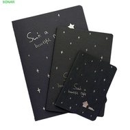 SONAR Blank Black Paper Pad 60 Page School Supplies Painting Paper Black Paper Album DIY 16K 32K 56K