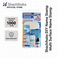 Shachihata DIY Name Stamp Multi Surface Name Stamp Ink